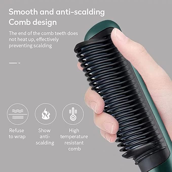 Hair Straightener Comb Brush