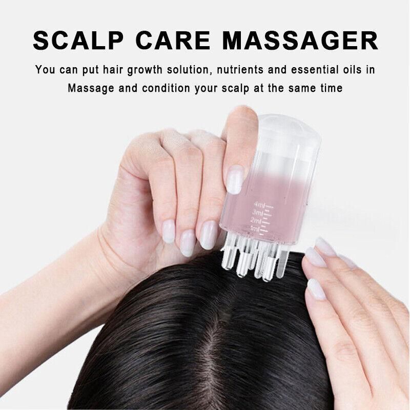 Scalp applicator comb
