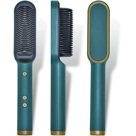 Hair Straightener Comb Brush